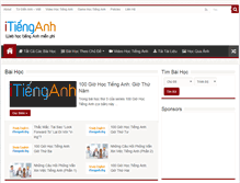 Tablet Screenshot of itienganh.org